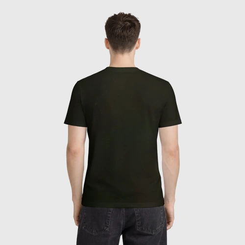 Мужская футболка 3D с принтом Diabolus in Musica - Slayer, вид сзади #2