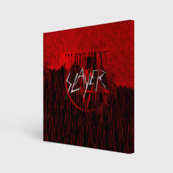 Холст квадратный The Vinyl Conflict - Slayer