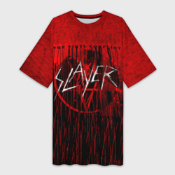 Платье-футболка 3D The Vinyl Conflict - Slayer