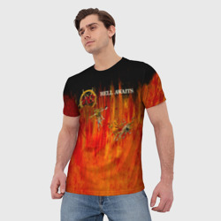 Мужская футболка 3D Hell Awaits - Slayer - фото 2