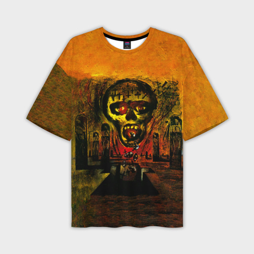 Мужская футболка oversize 3D Seasons In The Abyss - Slayer, цвет 3D печать