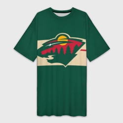 Платье-футболка 3D Миннесота Уайлд Форма