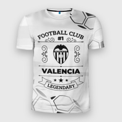 Мужская футболка 3D Slim Valencia Football Club Number 1 Legendary