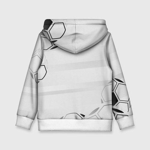 Детская толстовка 3D Valencia Football Club Number 1 Legendary, цвет белый - фото 2