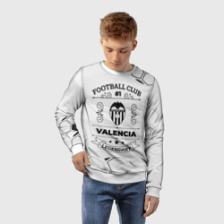 Детский свитшот 3D Valencia Football Club Number 1 Legendary - фото 2