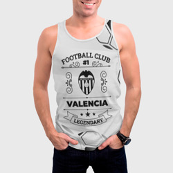 Мужская майка 3D Valencia Football Club Number 1 Legendary - фото 2