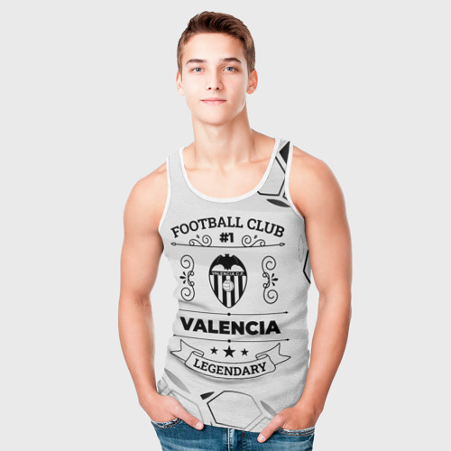 Мужская майка 3D Valencia Football Club Number 1 Legendary, цвет 3D печать - фото 5