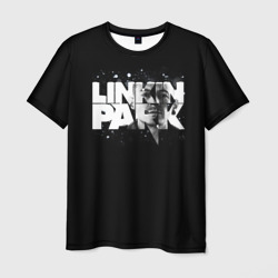 Мужская футболка 3D Linkin Park логотип с фото