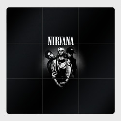 Магнитный плакат 3Х3 Nirvana рок-группа