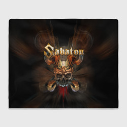 Sabaton Сабатон skull – Плед 3D с принтом купить со скидкой в -14%