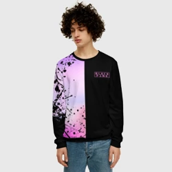 Мужской свитшот 3D Blackpink Half colors - фото 2