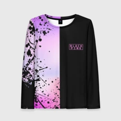 Женский лонгслив 3D Blackpink Half colors