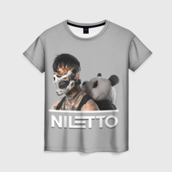 Женская футболка 3D Нилетто - Криолит