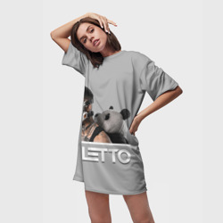 Платье-футболка 3D Нилетто - Криолит - фото 2