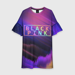 Детское платье 3D Blackpink colors