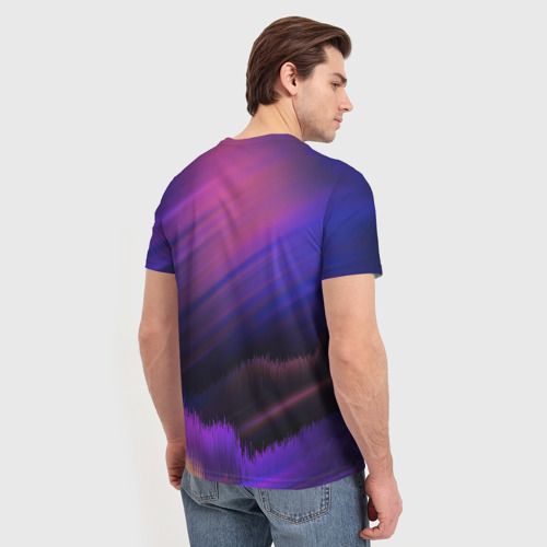 Мужская футболка 3D с принтом BLACKPINK | COLORS, вид сзади #2