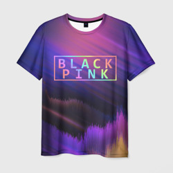 Мужская футболка 3D Blackpink colors