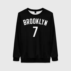 Женский свитшот 3D Кевин Дюрант Бруклин