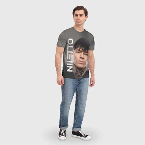Мужская футболка 3D Нилетто-Niletto, цвет 3D печать - фото 5