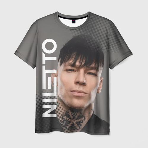 Мужская футболка 3D Нилетто-Niletto, цвет 3D печать