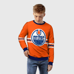 Детский свитшот 3D Эдмонтон Ойлерз Форма - фото 2