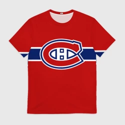 Мужская футболка 3D Монреаль Канадиенс Форма