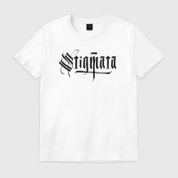 Мужская футболка хлопок Stigmata логотип