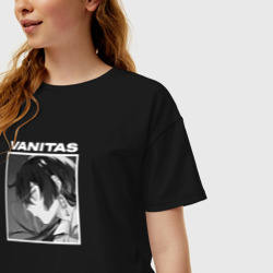 Женская футболка хлопок Oversize Vanitas art - фото 2