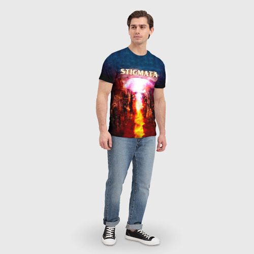 Мужская футболка 3D Stigmata альбом, цвет 3D печать - фото 5