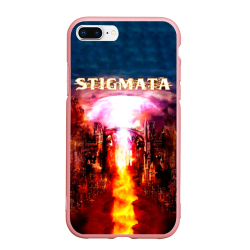 Чехол для iPhone 7Plus/8 Plus матовый Stigmata альбом, цвет баблгам