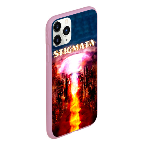Чехол для iPhone 11 Pro Max матовый Stigmata альбом, цвет розовый - фото 3