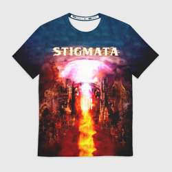 Мужская футболка 3D Stigmata альбом