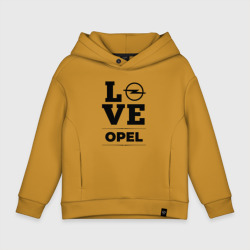 Детское худи Oversize хлопок Opel Love Classic