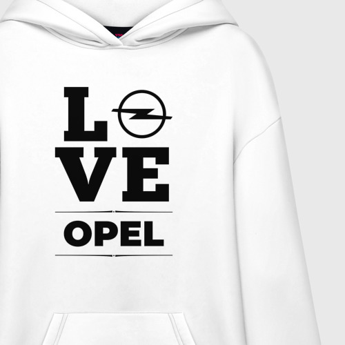 Худи SuperOversize хлопок Opel Love Classic - фото 3