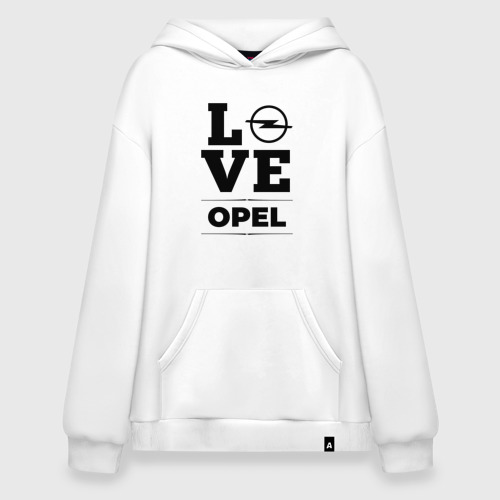 Худи SuperOversize хлопок Opel Love Classic