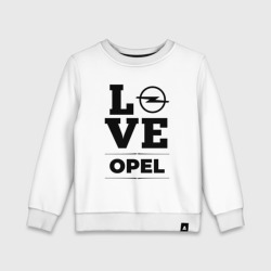 Детский свитшот хлопок Opel Love Classic