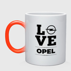 Кружка хамелеон Opel Love Classic