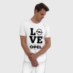 Мужская пижама хлопок Opel Love Classic - фото 2