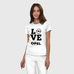 Женская пижама хлопок Opel Love Classic - фото 2
