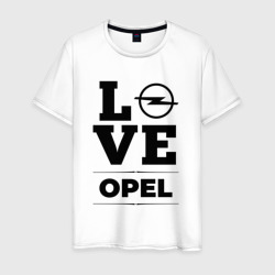 Мужская футболка хлопок Opel Love Classic