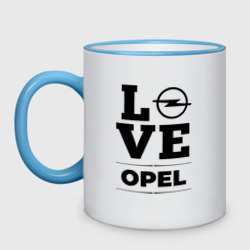 Кружка двухцветная Opel Love Classic