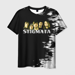 Мужская футболка 3D Группа Stigmata