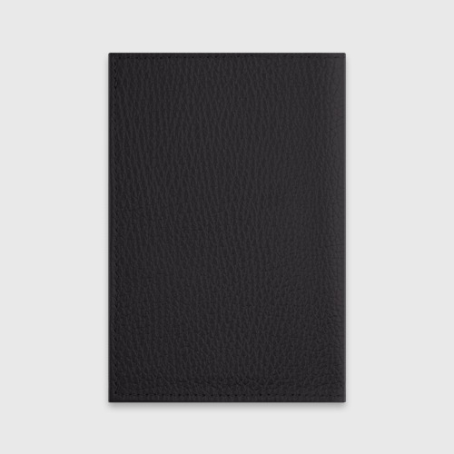 Обложка для паспорта матовая кожа Данил Прытков - Нилетто, цвет черный - фото 2
