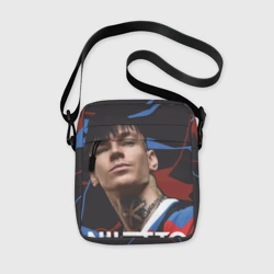 Сумка через плечо 3D Нилетто и красно-синие разводы