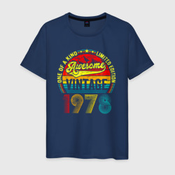 Мужская футболка хлопок Единственный в своем роде 1978