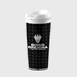 Термокружка-непроливайка Boris Brejcha High-Tech Minimal
