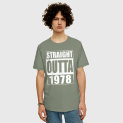 Мужская футболка хлопок Oversize Прямиком из 1978 - фото 2