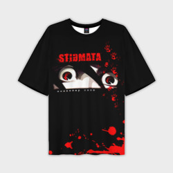 Мужская футболка oversize 3D Конвейер снов - Stigmata