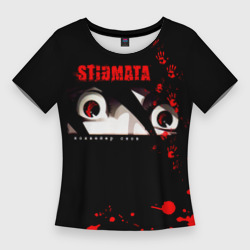 Женская футболка 3D Slim Конвейер снов - Stigmata
