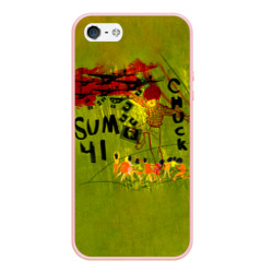 Чехол для iPhone 5/5S матовый Chuck - Sum 41